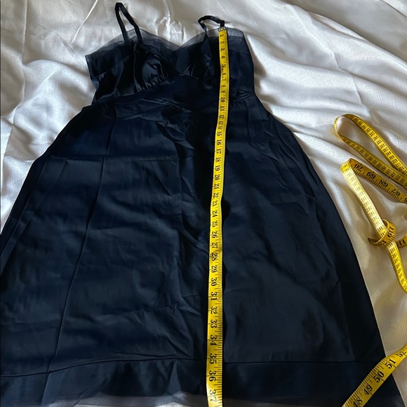 Vanity Fair Vintage 50’s Style Navy Nylon Lingerie Slip Dress size 36 - Picture 16 of 16